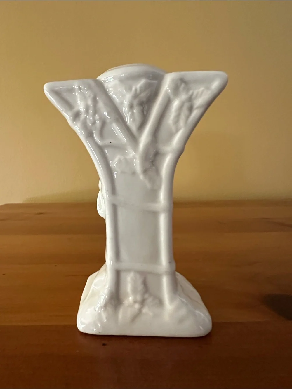 White Angel Ceramic Candle Holders - Set of 3